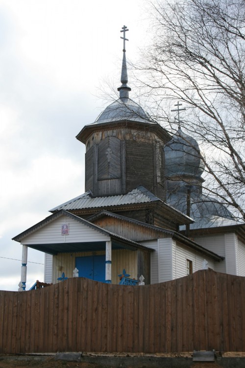 Церковь Преображения Господня (новая), Летка (Прилузский район, Республика Коми). фасады