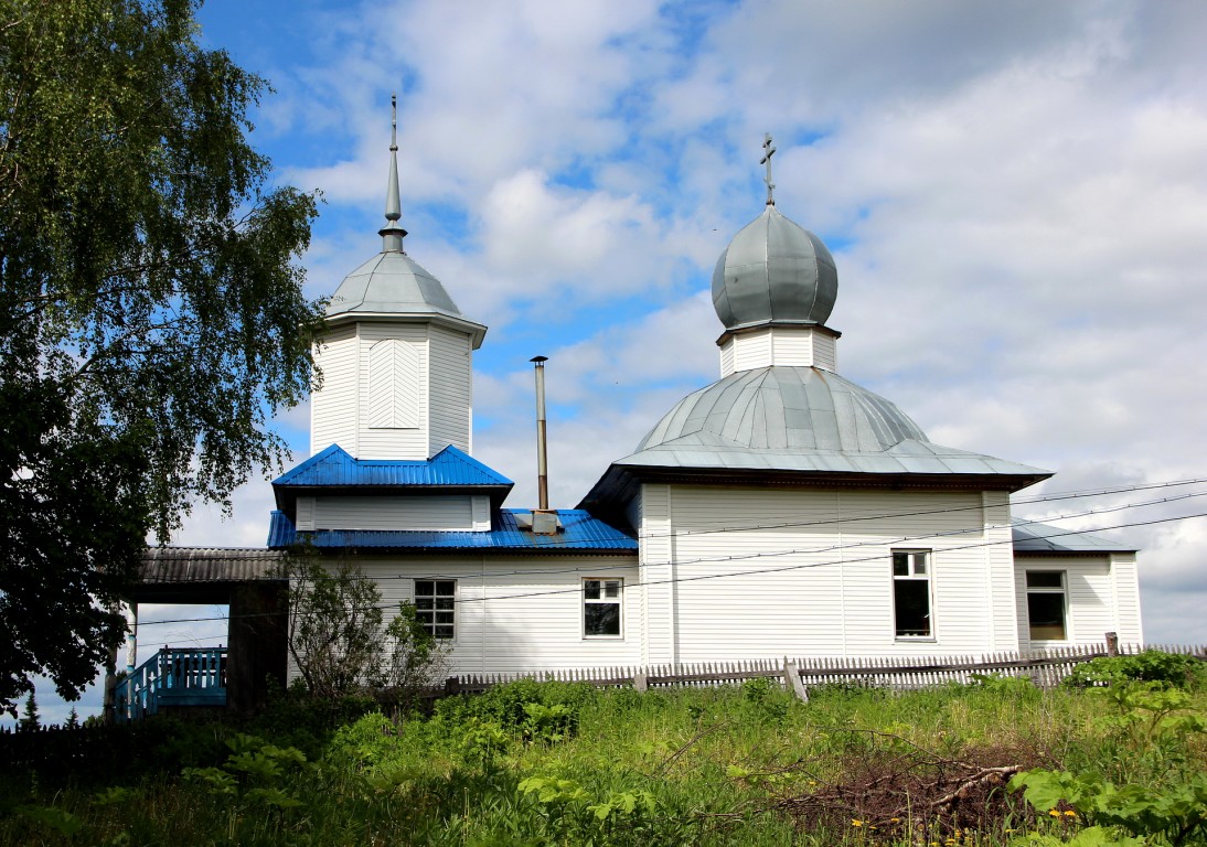 Церковь Преображения Господня (новая), Летка (Прилузский район, Республика Коми). фасады