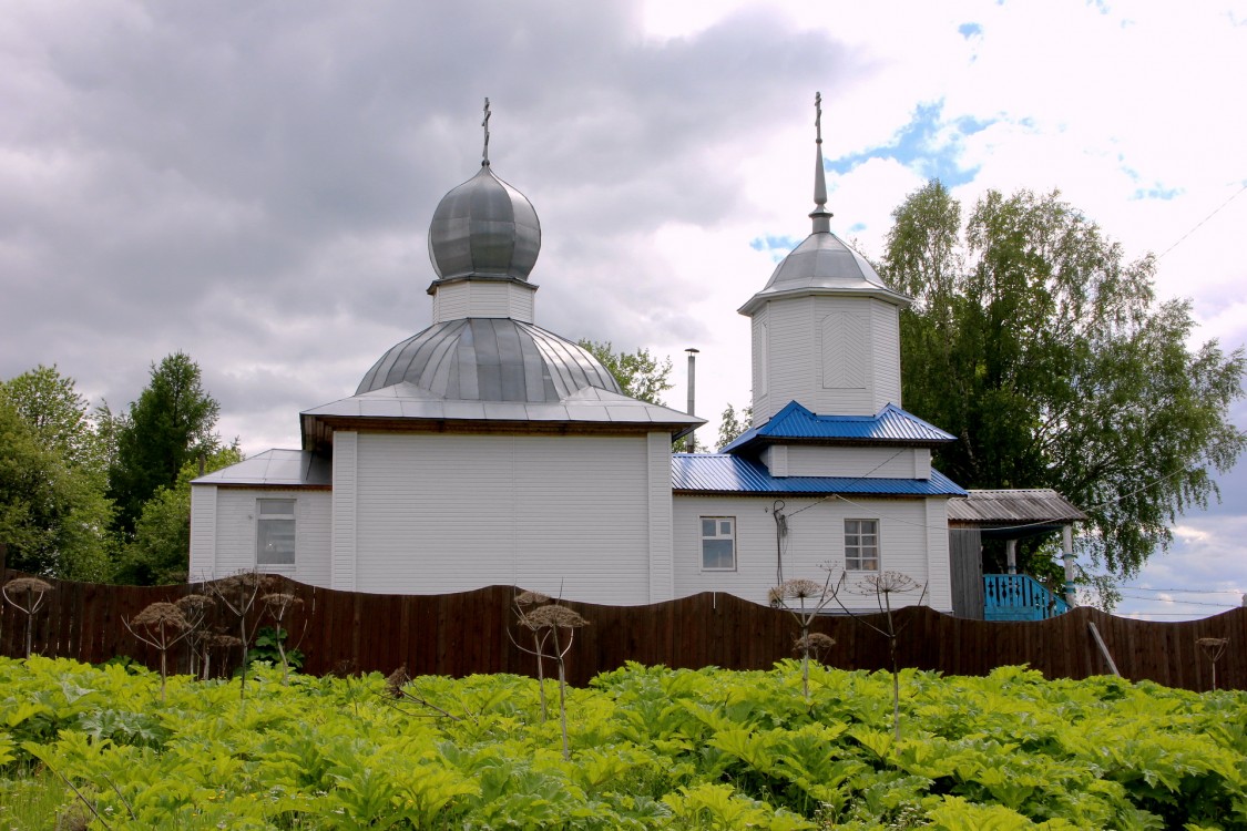Церковь Преображения Господня (новая), Летка (Прилузский район, Республика Коми). фасады