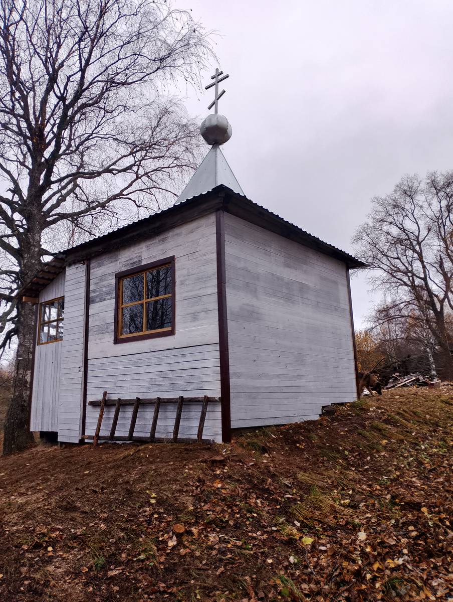 фасады. Часовня Петра и Павла, Векшор (Прилузский район, Республика Коми)