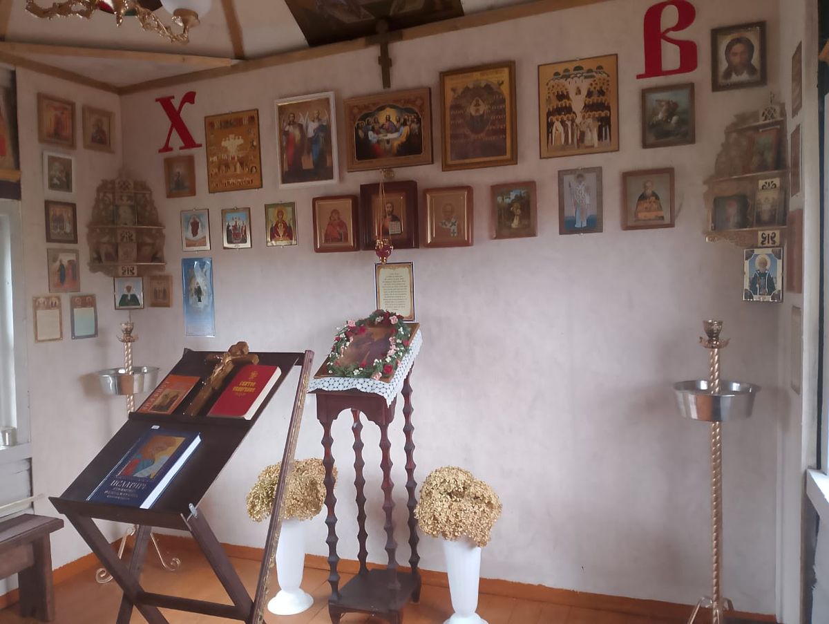 интерьер и убранство. Часовня Петра и Павла, Векшор (Прилузский район, Республика Коми)