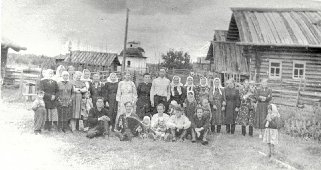 Кыдзьдино. Часовня Казанской иконы Божией Матери. архивная фотография, Когда деревня ещё жила