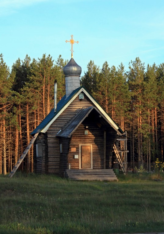 Серёгово. Церковь Николая Чудотворца. фасады, Вид с северо-запада