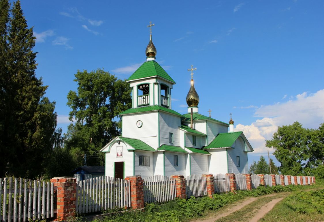 Спаспоруб. Церковь Троицы Живоначальной. фасады, Вид с юго-запада.