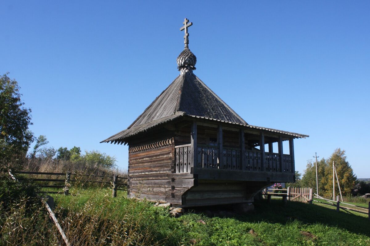 Часовня Зосимы и Савватия Соловецких, Горки (Пеновский район, Тверская область). фасады