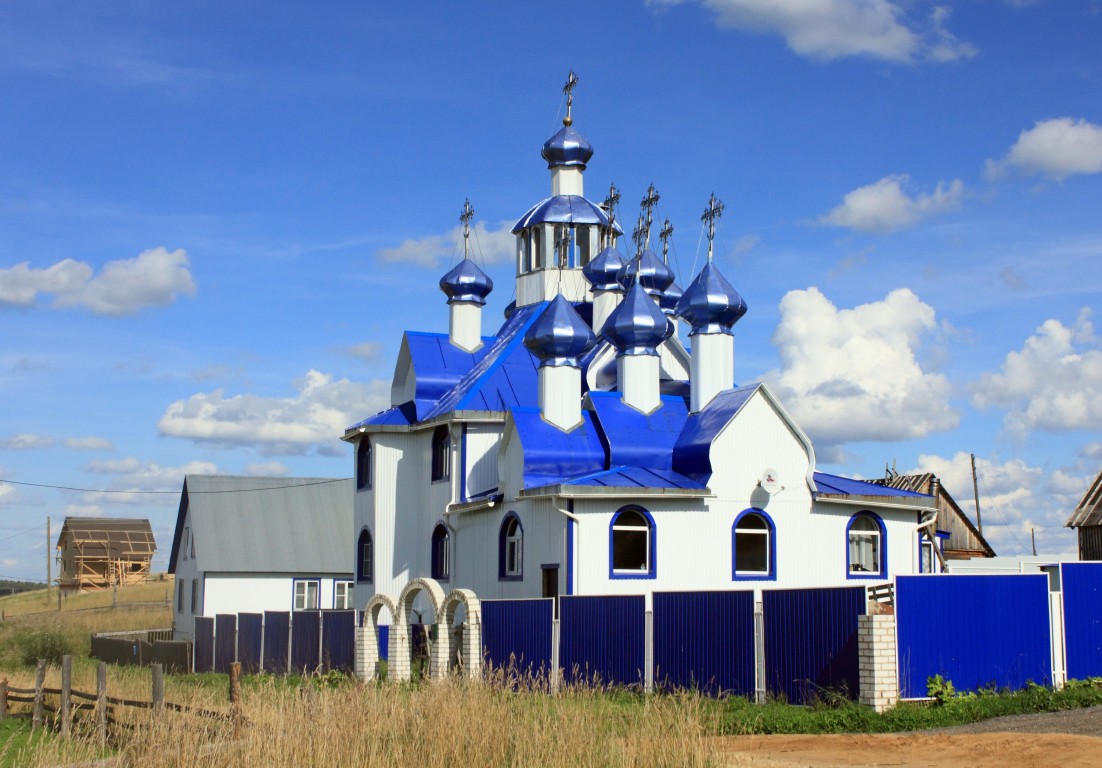 Церковь Пантелеимона Целителя, Визинга (Сысольский район, Республика Коми). фасады, Вид с юго-запада