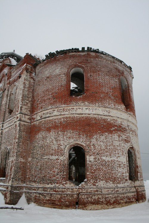 Позыткерос. Церковь Троицы Живоначальной. фасады