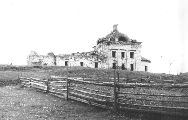 Княжпогост. Церковь Успения Пресвятой Богородицы. архивная фотография, Из паспорта ОКН