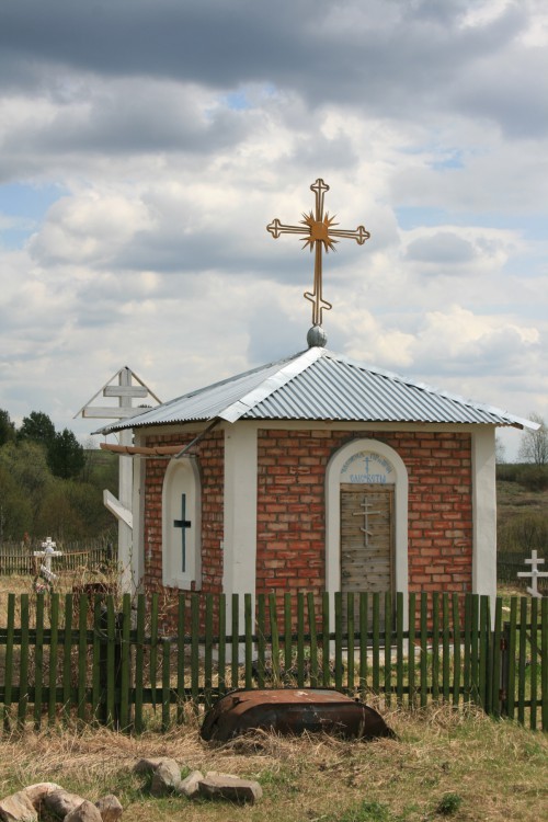 Кылтовский Крестовоздвиженский монастырь. Часовня Елисаветы (Ярыгиной), Кылтово (Княжпогостский район, Республика Коми). фасады, Село Кылтово. Кылтовский Крестовоздвиженский женский монастырь. Часовня на монастырском кладбище