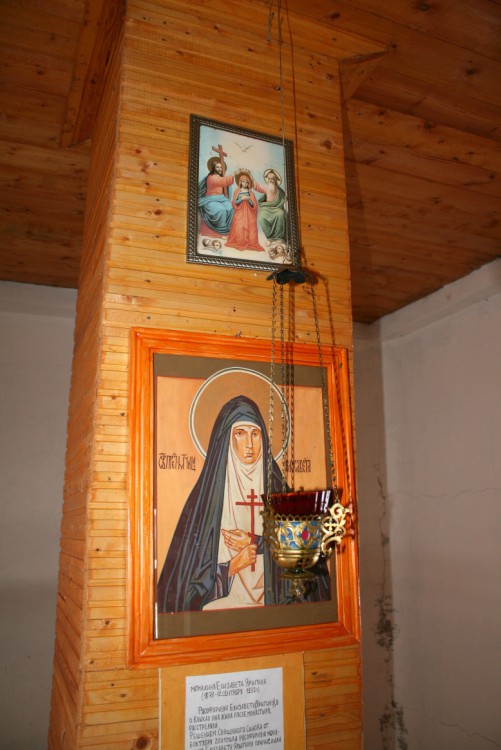 Кылтовский Крестовоздвиженский монастырь. Часовня Елисаветы (Ярыгиной), Кылтово (Княжпогостский район, Республика Коми). интерьер и убранство