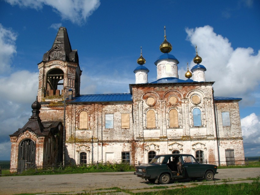 Церковь Рождества Пресвятой Богородицы, Онежье (Княжпогостский район, Республика Коми). фасады
