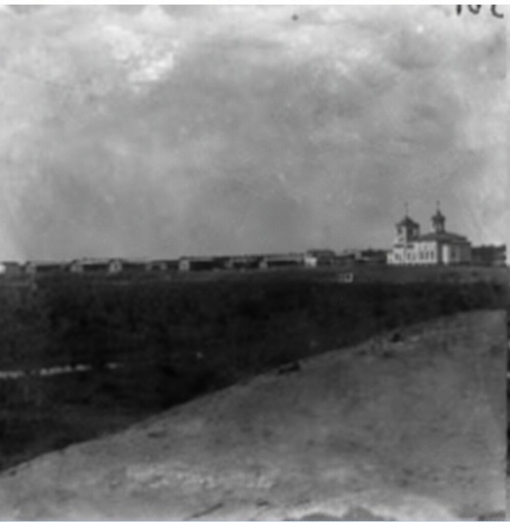 Государственный архив Архангельской области, архивная фотография. Церковь Николая Чудотворца, Колва (Усинск, город, Республика Коми)