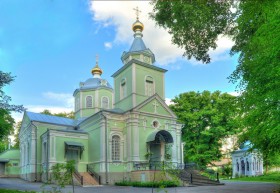 Киев. Церковь Серафима Саровского в Пуща-Водице