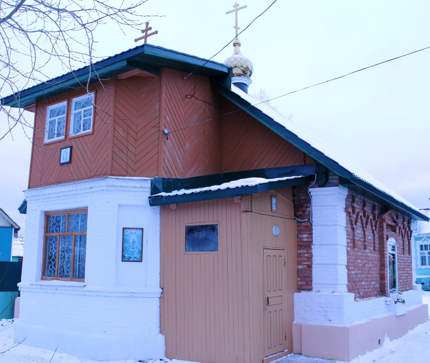 Церковь Николая Чудотворца, Ухта (Ухта, город, Республика Коми). фасады, зимой