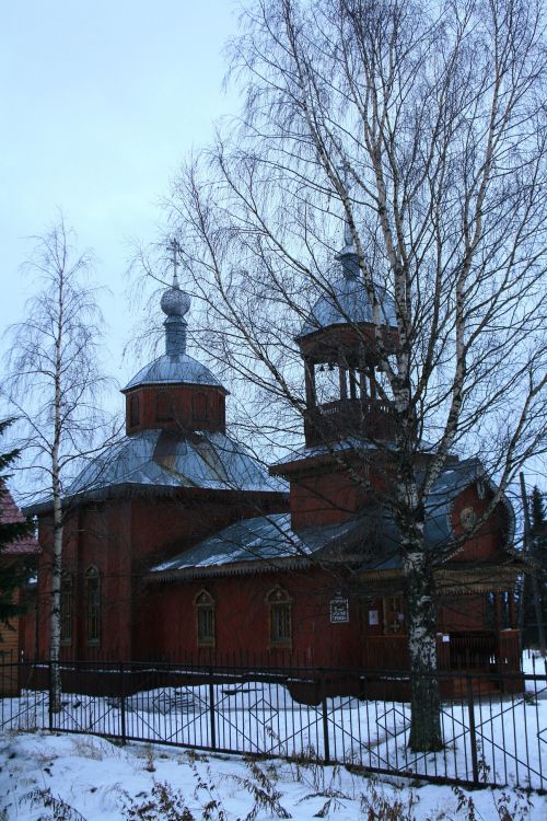 Троицко-Печорск. Церковь Троицы Живоначальной. фасады