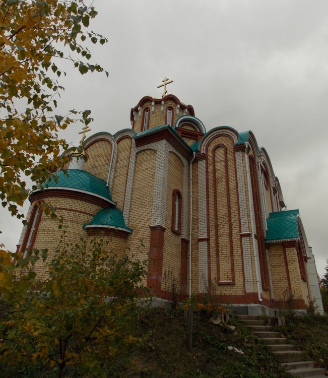 Сыктывкар. Церковь Благовещения Пресвятой Богородицы. фасады, Восточный и частично северный фасады