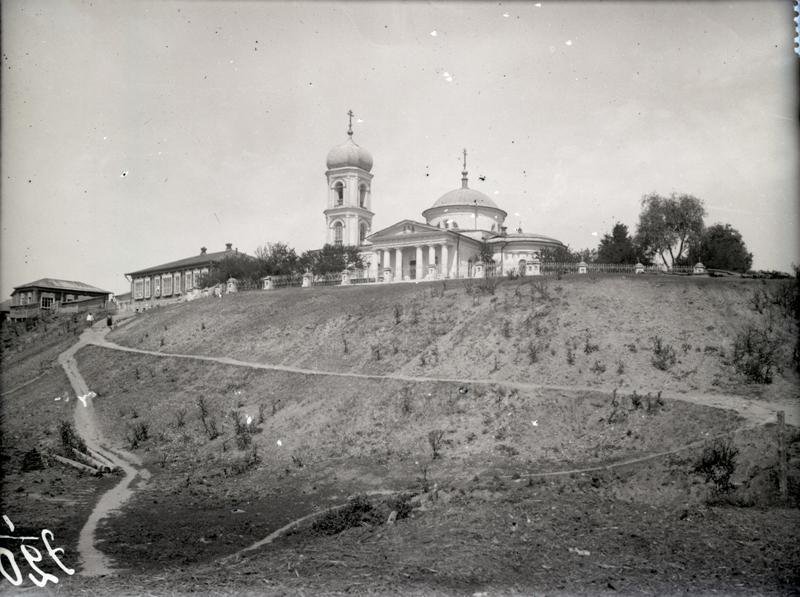 Церковь Воскресения Христова, Павловка (Павловский район, Ульяновская область). архивная фотография, Из собрания Саратовского областного музея краеведения. Фото с сайта goskatalog.ru