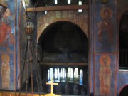 Васильевский женский монастырь. Собор Василия Великого, вид с хоров на центральную часть алтаря<br>, Овруч, Коростенский район, Украина, Житомирская область