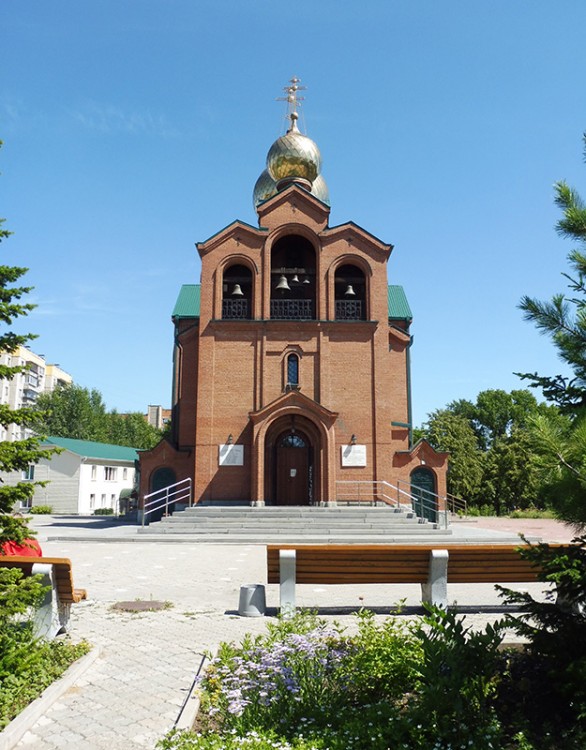 Челябинск. Церковь Василия Великого. фасады, Западный фасад