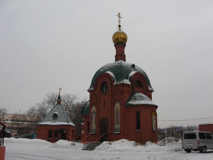 Церковь Николая Чудотворца при церкви Василия Великого, Челябинск (Челябинск, город, Челябинская область). общий вид в ландшафте
