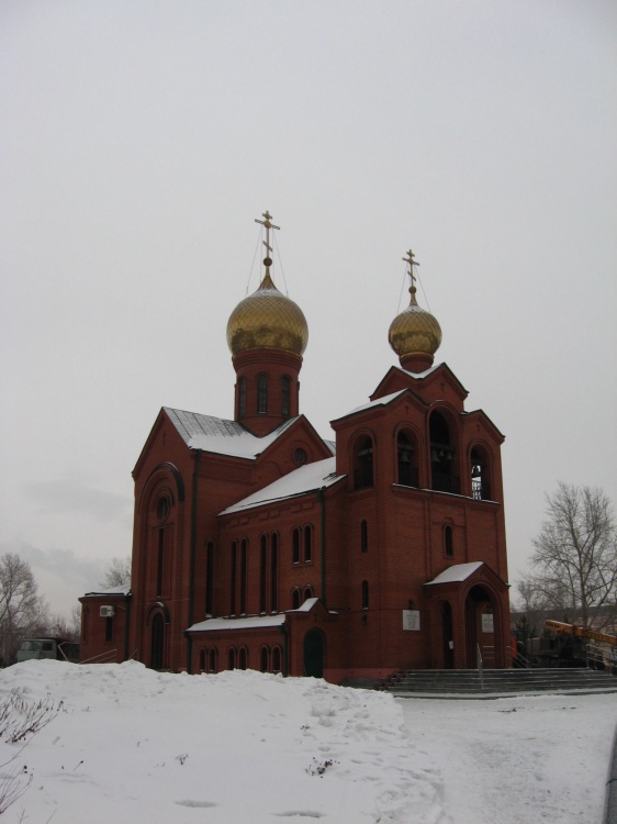 Церковь Василия Великого, Челябинск (Челябинск, город, Челябинская область). общий вид в ландшафте