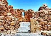 Неизвестная (Большая) церковь (Кафоликон лавры) - Иудейская пустыня, урочище Масада - Израиль - Прочие страны