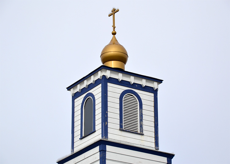 Церковь Иннокентия (Вениаминова), Юрика (Калифорния, США). фасады, Завершение основного объёма