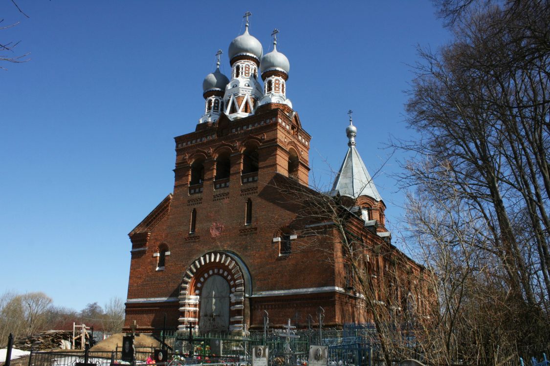 Церковь Покрова Пресвятой Богородицы, Дуброво (Тёмкинский район, Смоленская область). фасады
