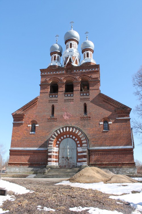 Дуброво. Церковь Покрова Пресвятой Богородицы. фасады