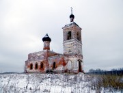 Церковь Феодоровской иконы Божией Матери, Общий вид храма с северо-запада<br>, Лосево, Комсомольский район, Ивановская область