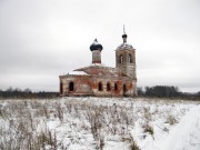 Церковь Феодоровской иконы Божией Матери, Общий вид храма с юго-запада<br>, Лосево, Комсомольский район, Ивановская область