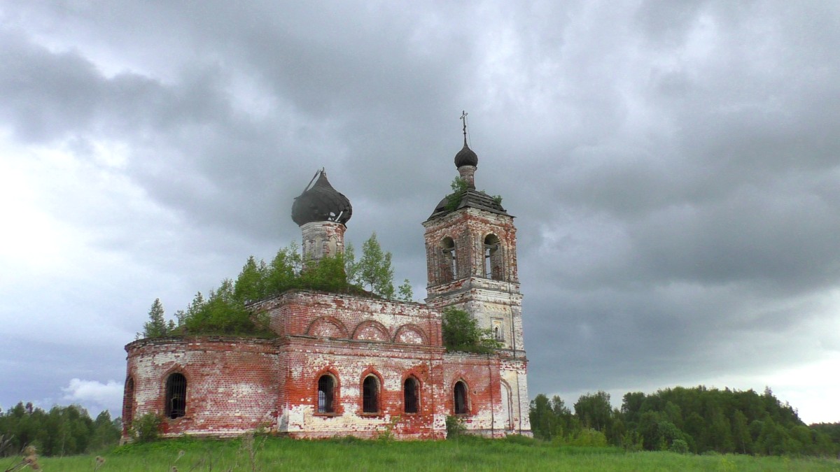 Лосево. Церковь Феодоровской иконы Божией Матери. фасады