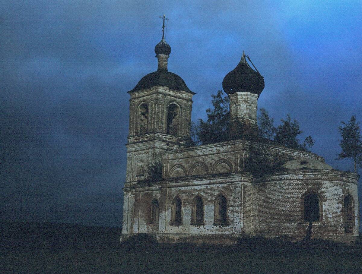 Церковь Феодоровской иконы Божией Матери, Лосево (Комсомольский район, Ивановская область). художественные фотографии