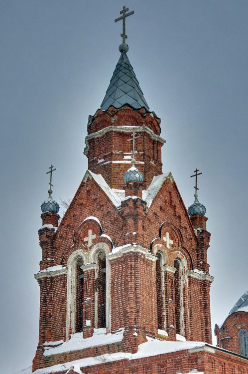 Ловецкие Борки. Церковь Успения Пресвятой Богородицы. архитектурные детали