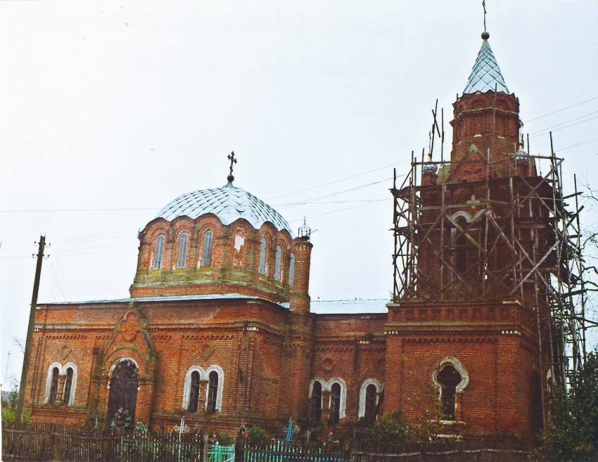 Ловецкие Борки. Церковь Успения Пресвятой Богородицы. фасады