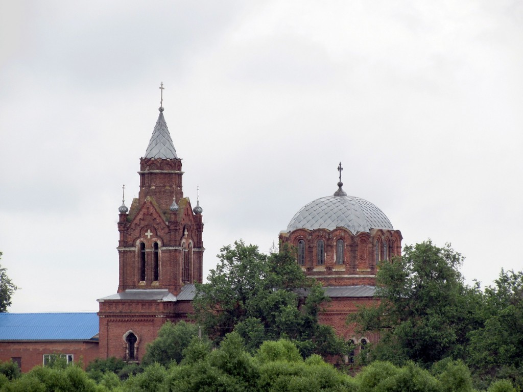 Церковь Успения Пресвятой Богородицы, Ловецкие Борки (Луховицкий городской округ, Московская область). фасады