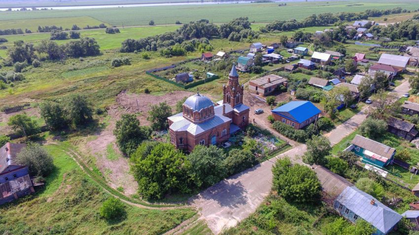 Церковь Успения Пресвятой Богородицы, Ловецкие Борки (Луховицкий городской округ, Московская область). фасады