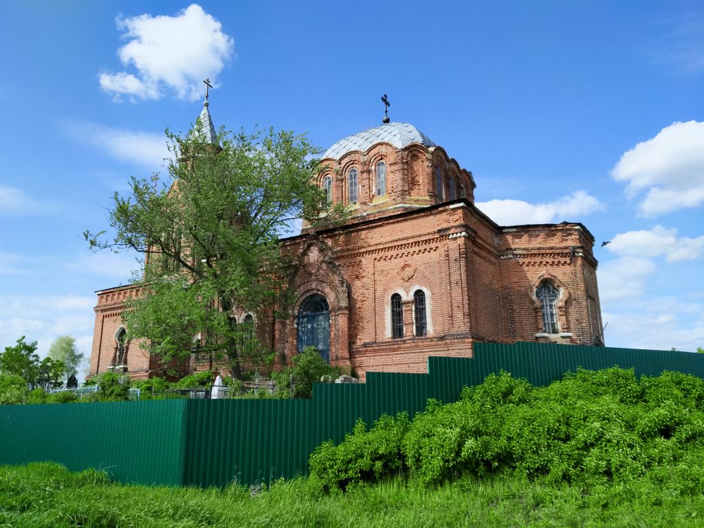Церковь Успения Пресвятой Богородицы, Ловецкие Борки (Луховицкий городской округ, Московская область). фасады