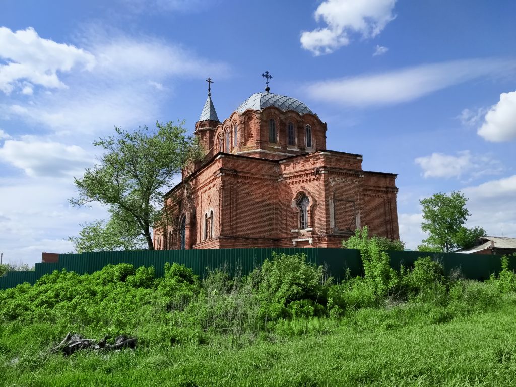 Церковь Успения Пресвятой Богородицы, Ловецкие Борки (Луховицкий городской округ, Московская область). фасады