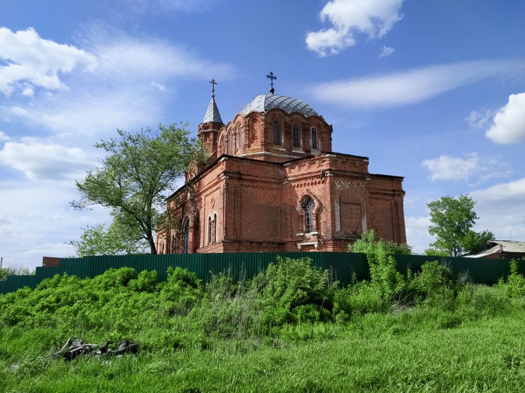 Ловецкие Борки. Церковь Успения Пресвятой Богородицы. фасады