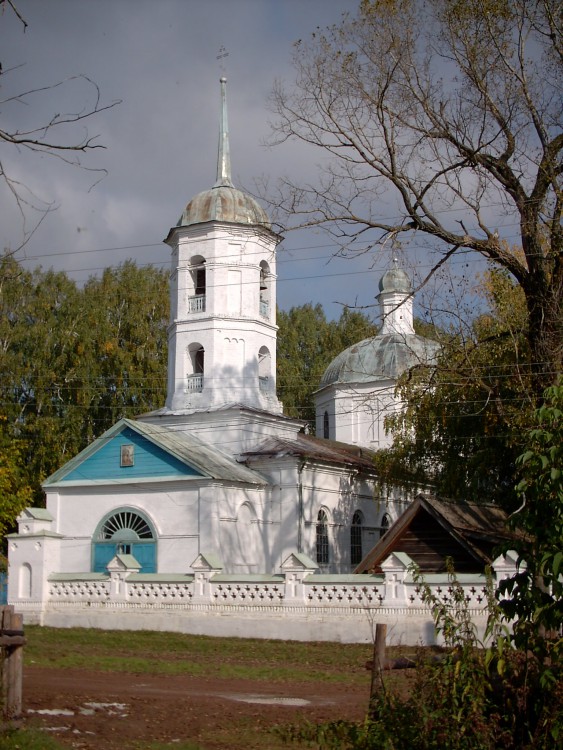 Церковь Илии Пророка, Новогорское (Граховский район, Республика Удмуртия). фасады, храм