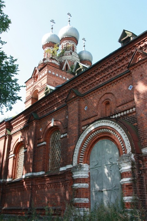 Церковь Покрова Пресвятой Богородицы, Дуброво (Тёмкинский район, Смоленская область). архитектурные детали