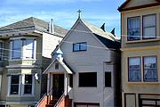 Церковь Сергия Радонежского, Фасад церкви.<br>, Сан-Франциско, Калифорния, США