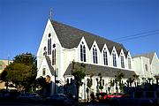 Собор иконы Божией Матери "Всех скорбящих Радость", Вид с юго-востока.<br>, Сан-Франциско, Калифорния, США