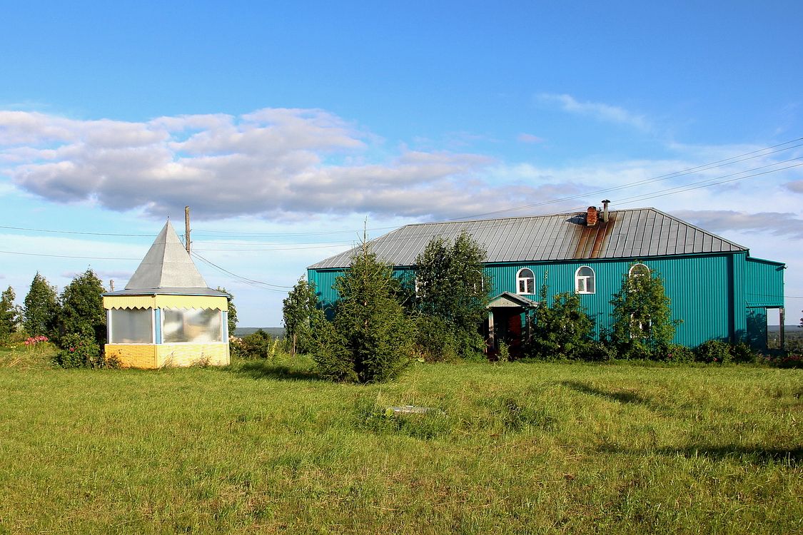 Ыбский Серафимовский женский монастырь, Ыб (Сыктывдинский район, Республика Коми). дополнительная информация, Сестринский корпус. Вид с юга.