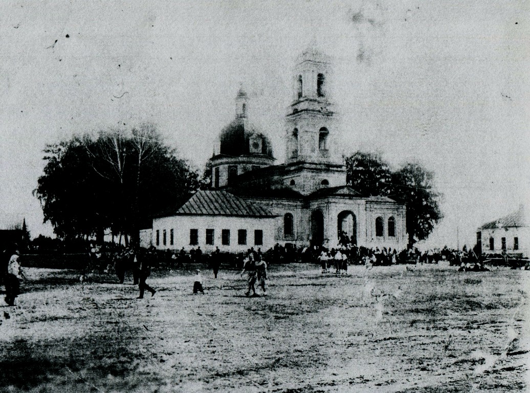 Церковь Вознесения Господня, Сада (Ярский район, Республика Удмуртия). архивная фотография, (фото нач. ХХ в. Из собрания документов Садинской средней школы) С http://tehne.com/node/5839