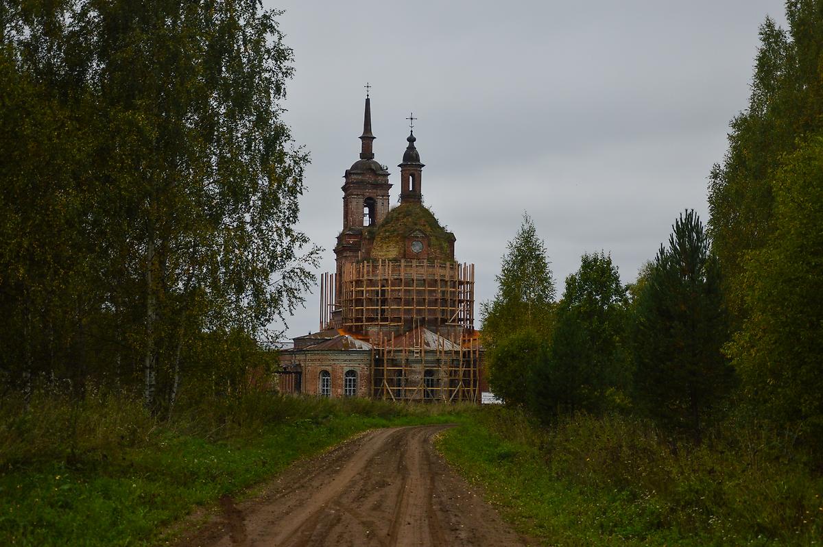 документальные фотографии. Церковь Вознесения Господня, Сада (Ярский район, Республика Удмуртия)