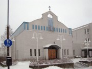 Церковь Николая Чудотворца, приходской дом Никольской церкви, построенный по проекту Эркки Хеласвуо в 1989<br>, Йоэнсуу, Северная Карелия, Финляндия