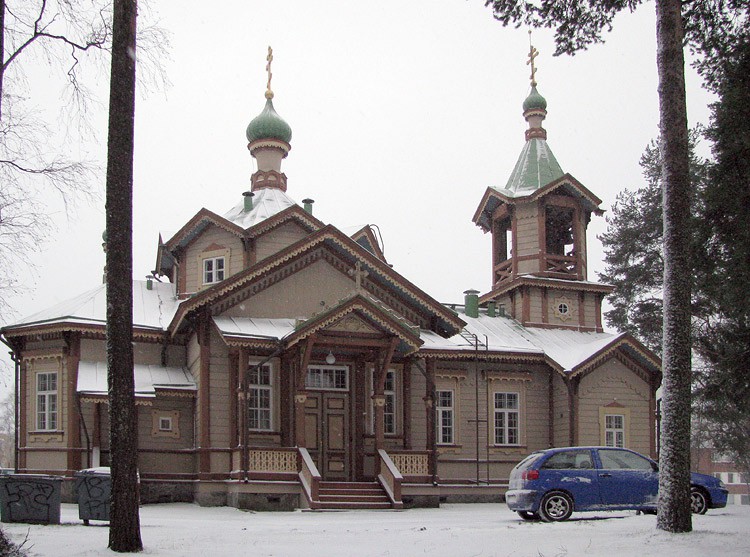 Церковь Николая Чудотворца, Йоэнсуу (Северная Карелия, Финляндия). фасады