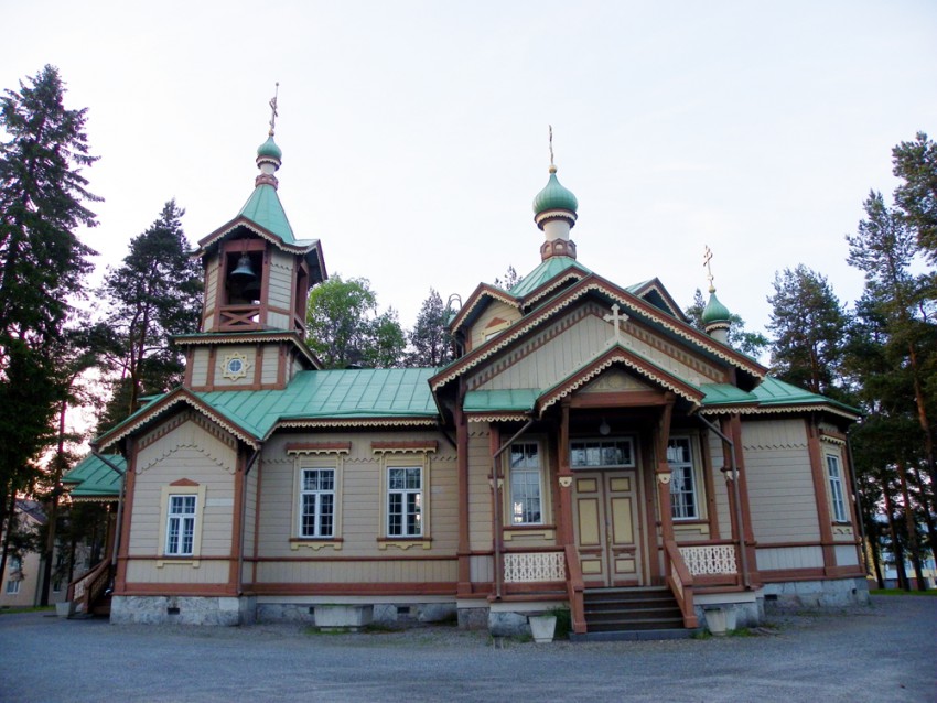 Церковь Николая Чудотворца, Йоэнсуу (Северная Карелия, Финляндия). фасады